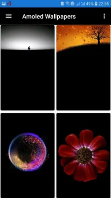 Amoled Wallpapers android App screenshot 2